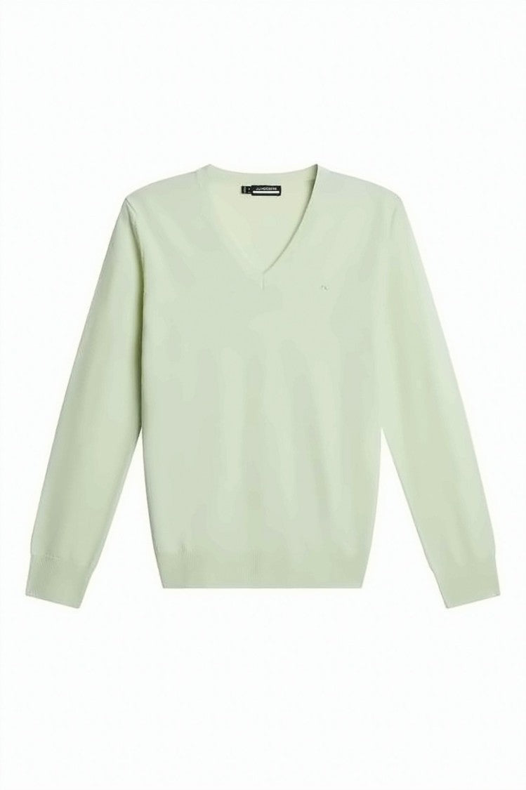 J Lindeberg Soft V-Neck Merino Wool Sweater