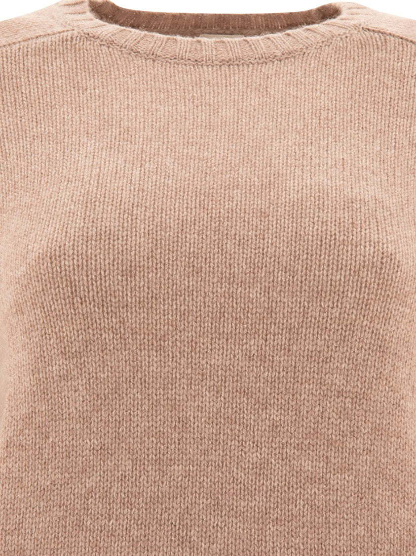 Ines De La Fressange Regular-Fit Ribbed Knit Sweater In Luxurious Wool-Cashmere Blend