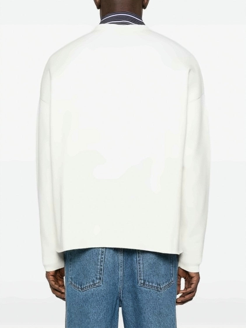Loewe Loewe Cotton Blend Anagram Pocket Sweater
