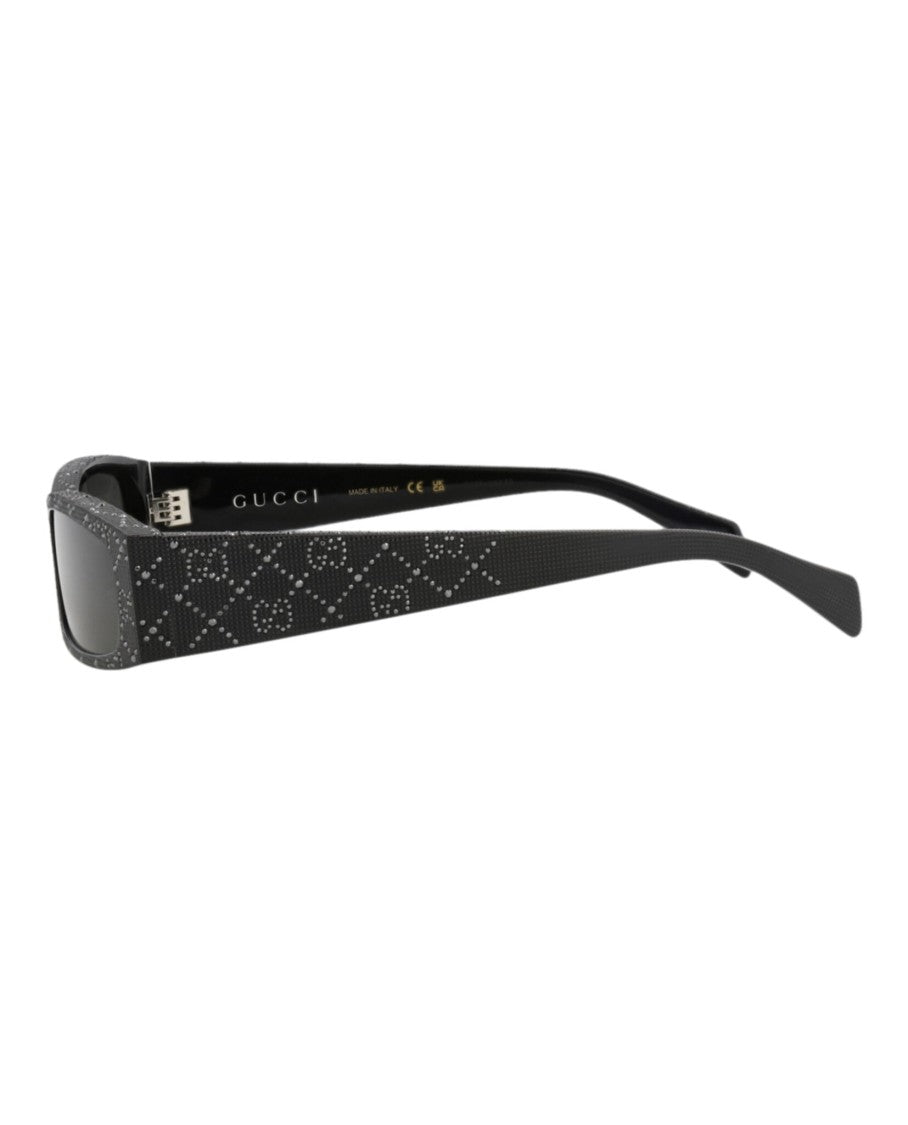 Gucci Square-Frame Recycled Acetate Sunglasses