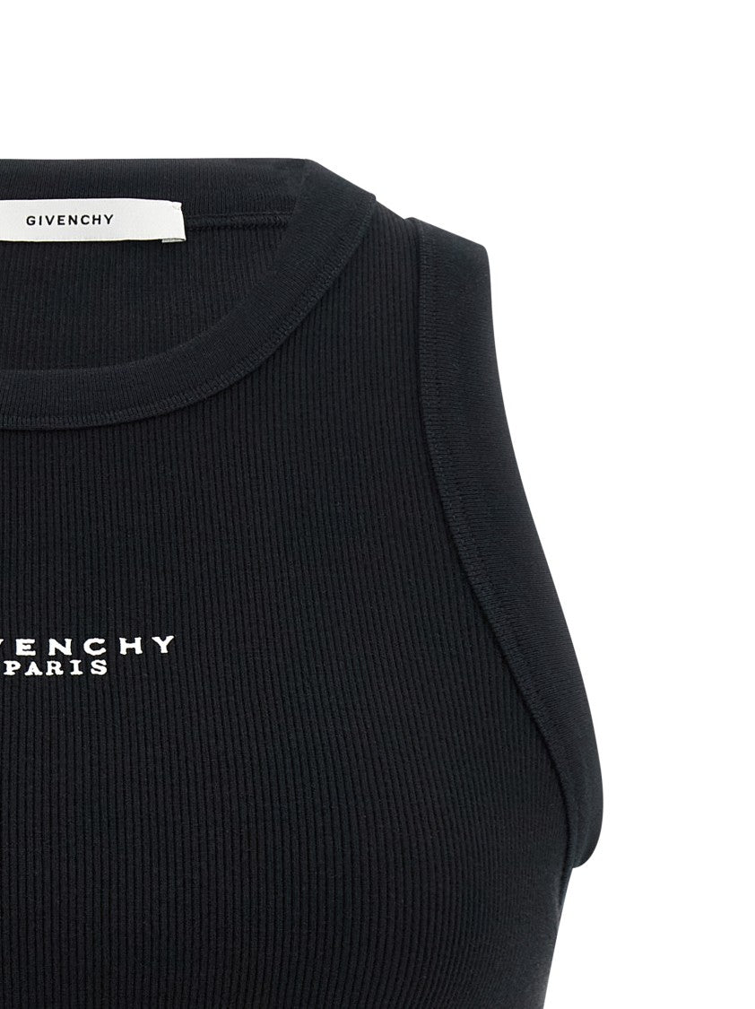 Givenchy ' Paris' Print Top