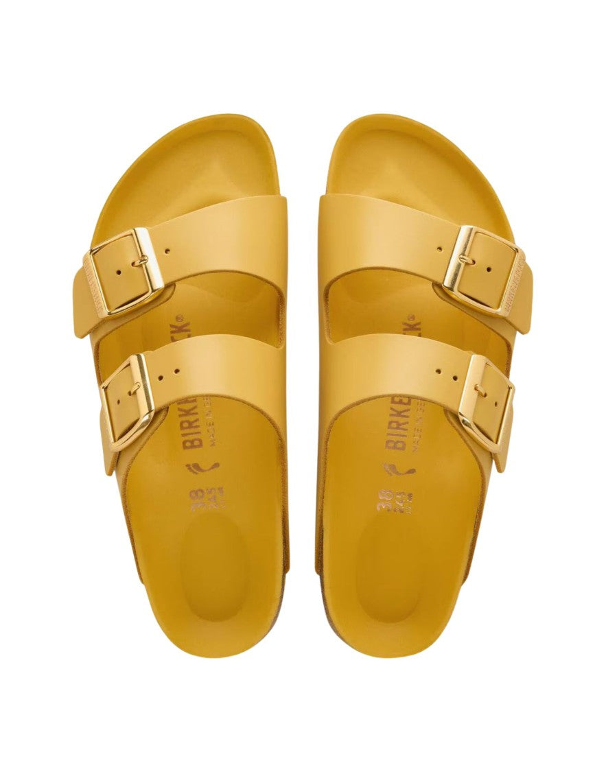 Birkenstock Ochre Arizona Natural Leather Sandals