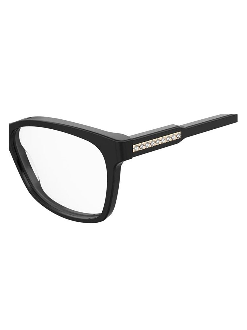 Pierre Cardin Stylish Black Acetate Optical Frames With Rectangular Shape
