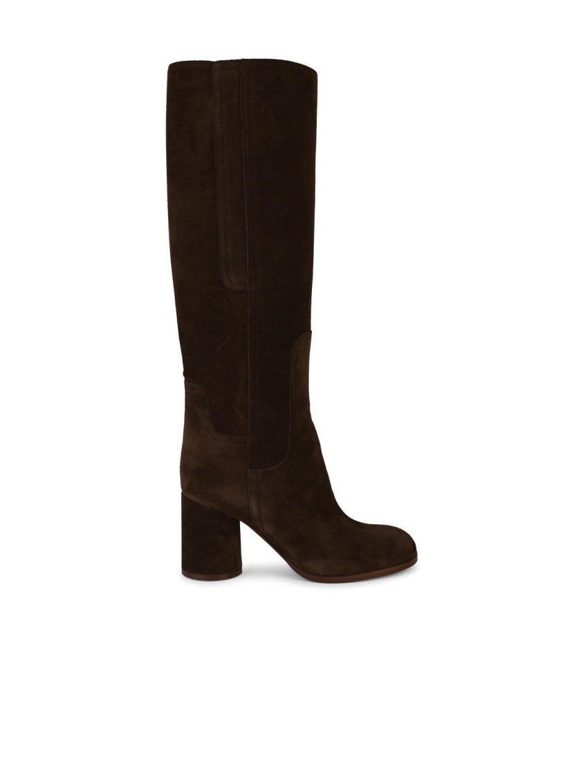 Casadei Cleo' Brown Suede Boots
