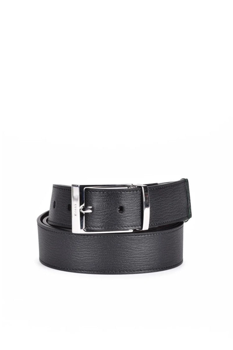 Bally Leather Belt - Brown/Black