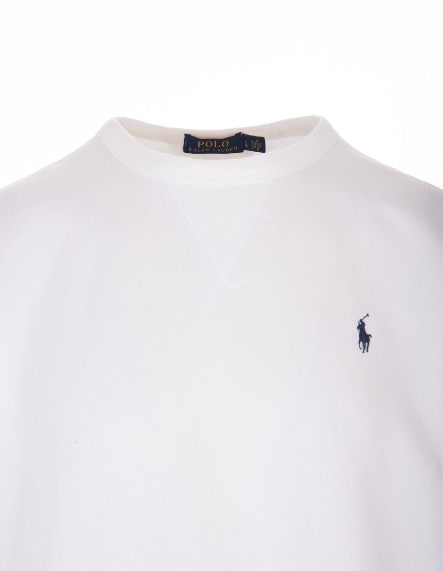 Polo Ralph Lauren Minimalist Long-Sleeve Crewneck T-Shirt With Embroidered Logo