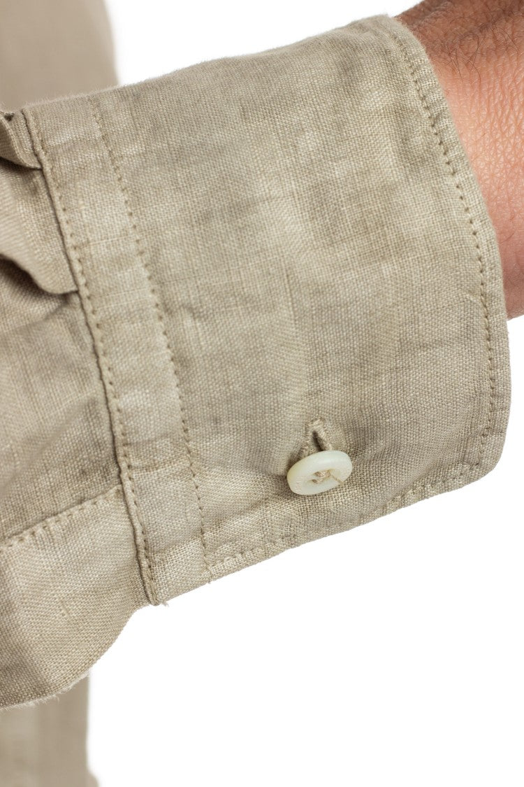 Aspesi Korean Collar Linen Shirt