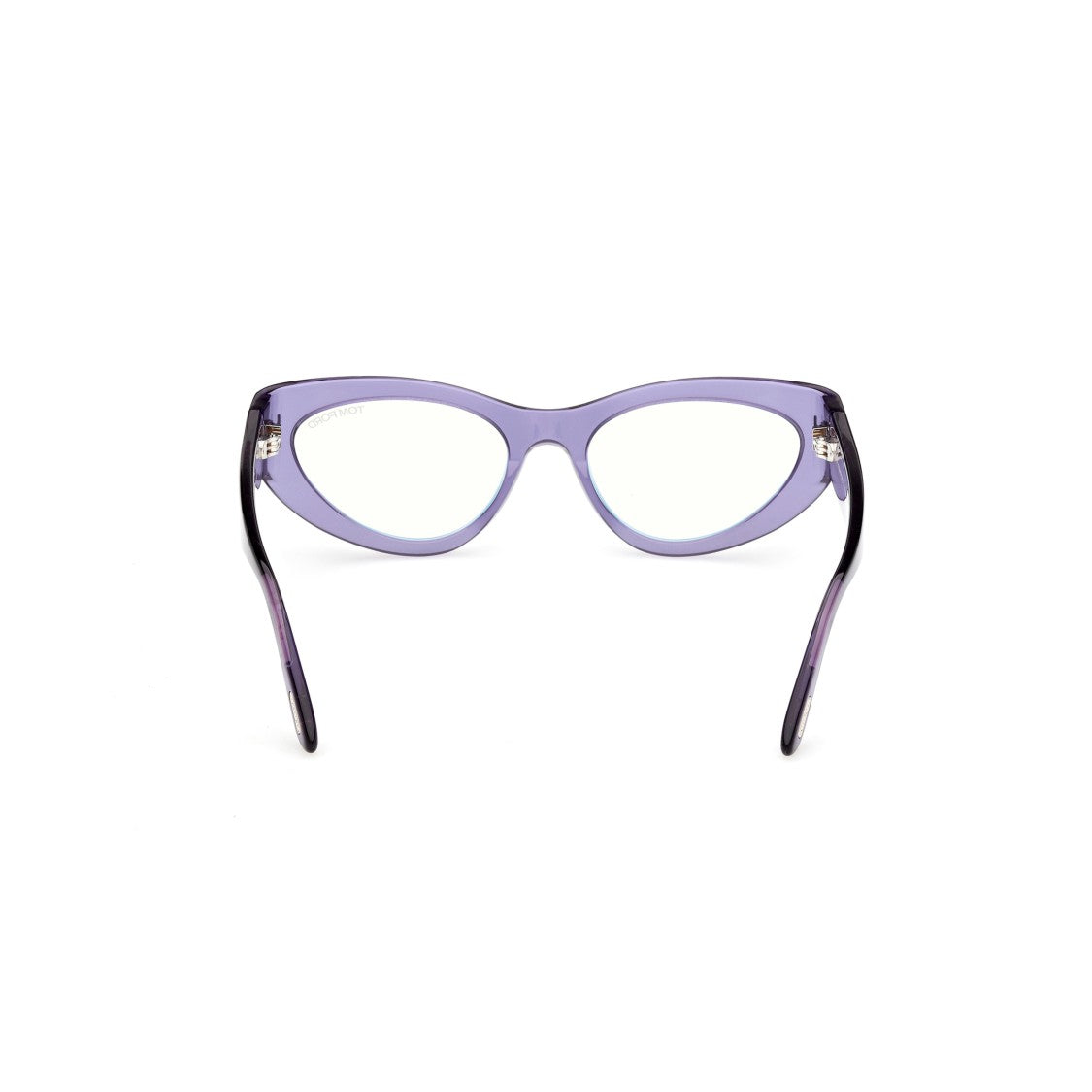 Tom Ford Ft6134-B Translucent Purple Cat-Eye Sunglasses
