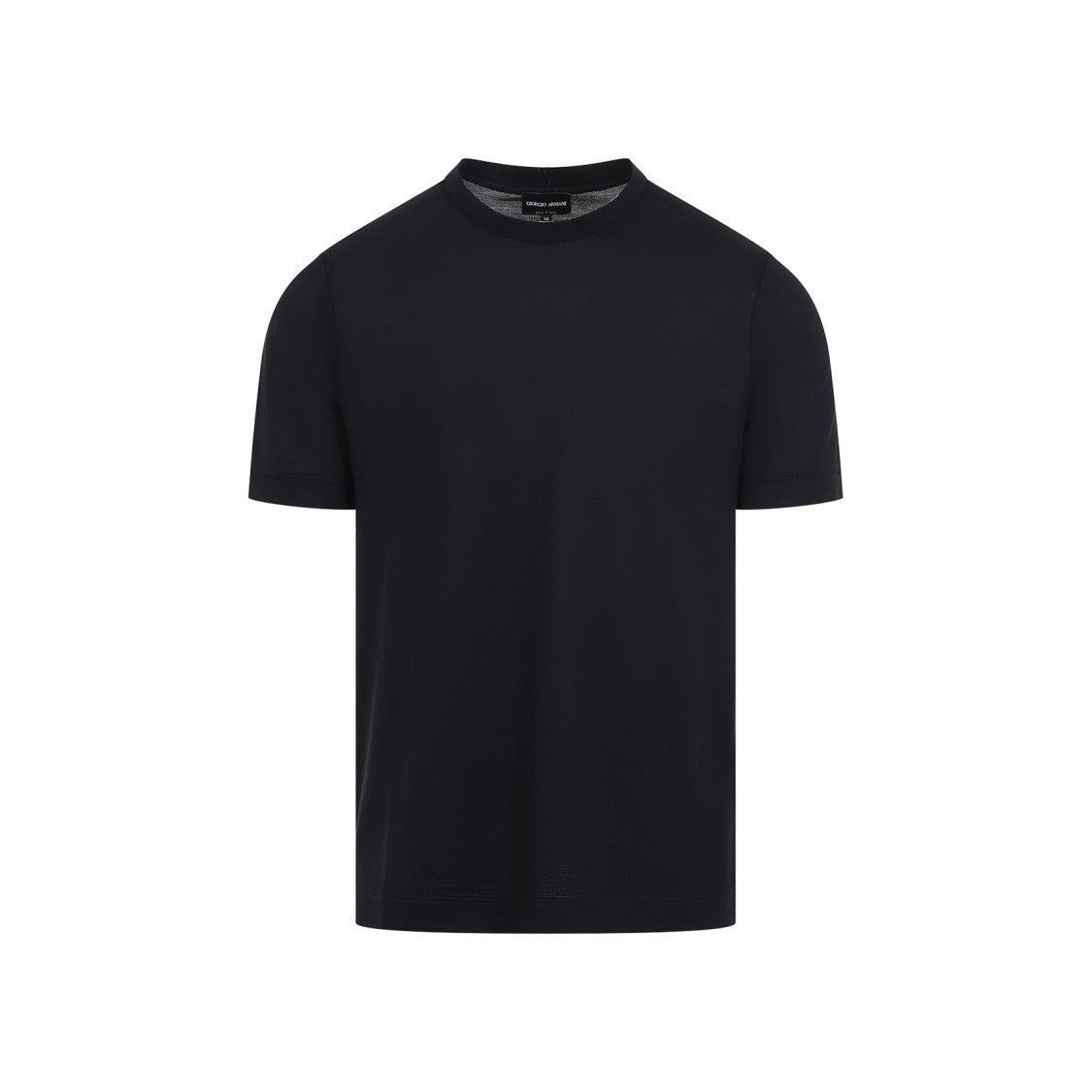 Giorgio Armani Royal Blue Virgin Wool T-Shirt