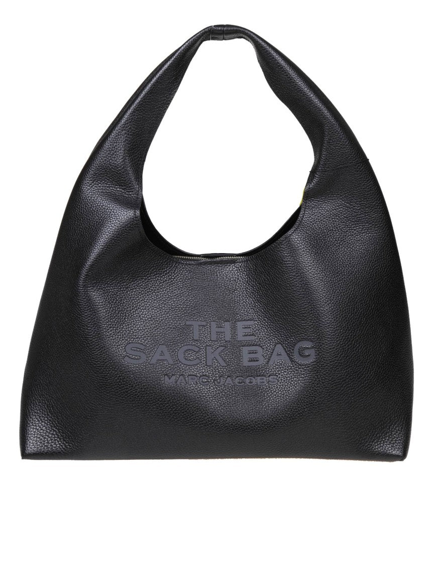 Marc Jacobs Black Leather Sack Bag