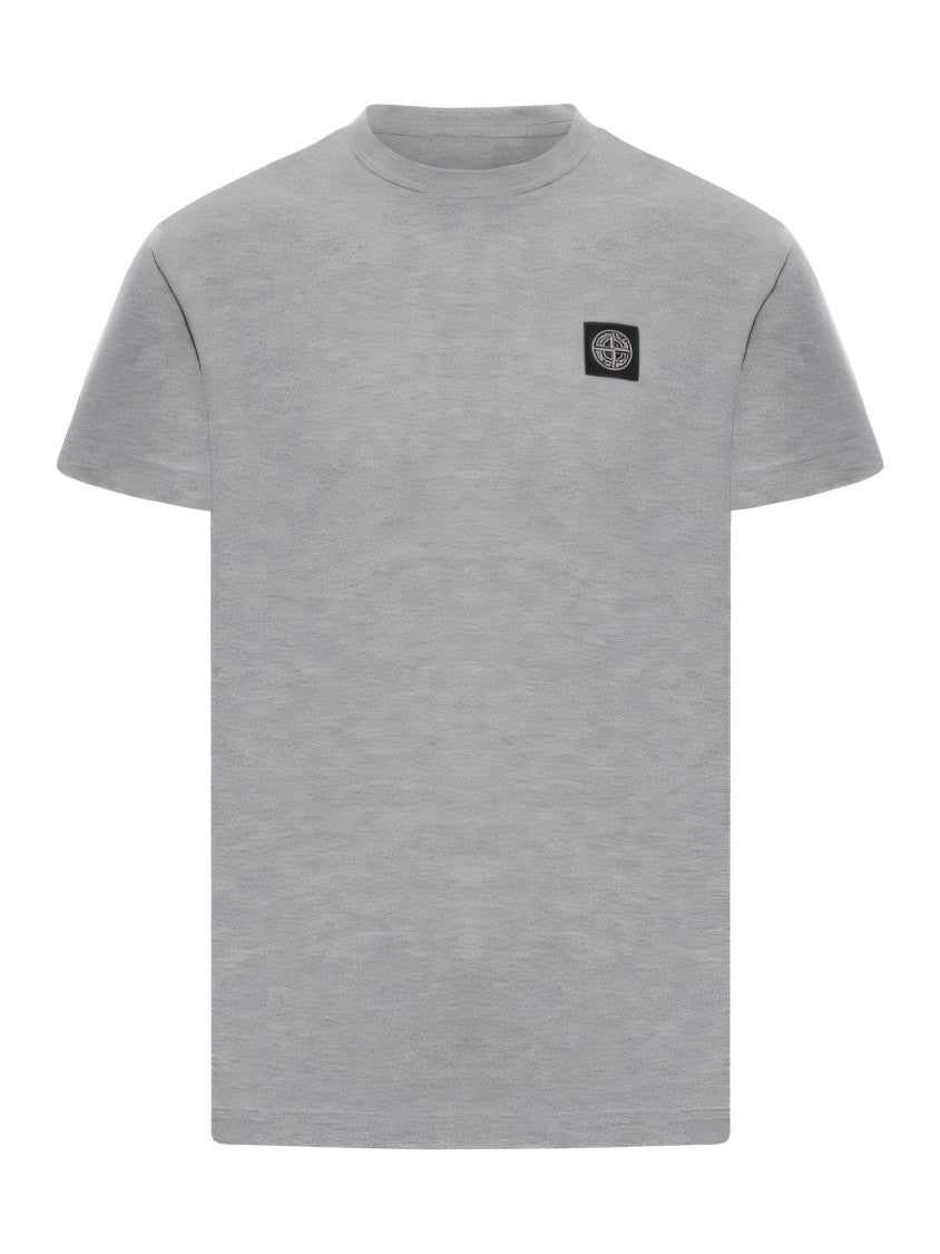 Stone Island Crew Neck Short-Sleeve T-Shirt
