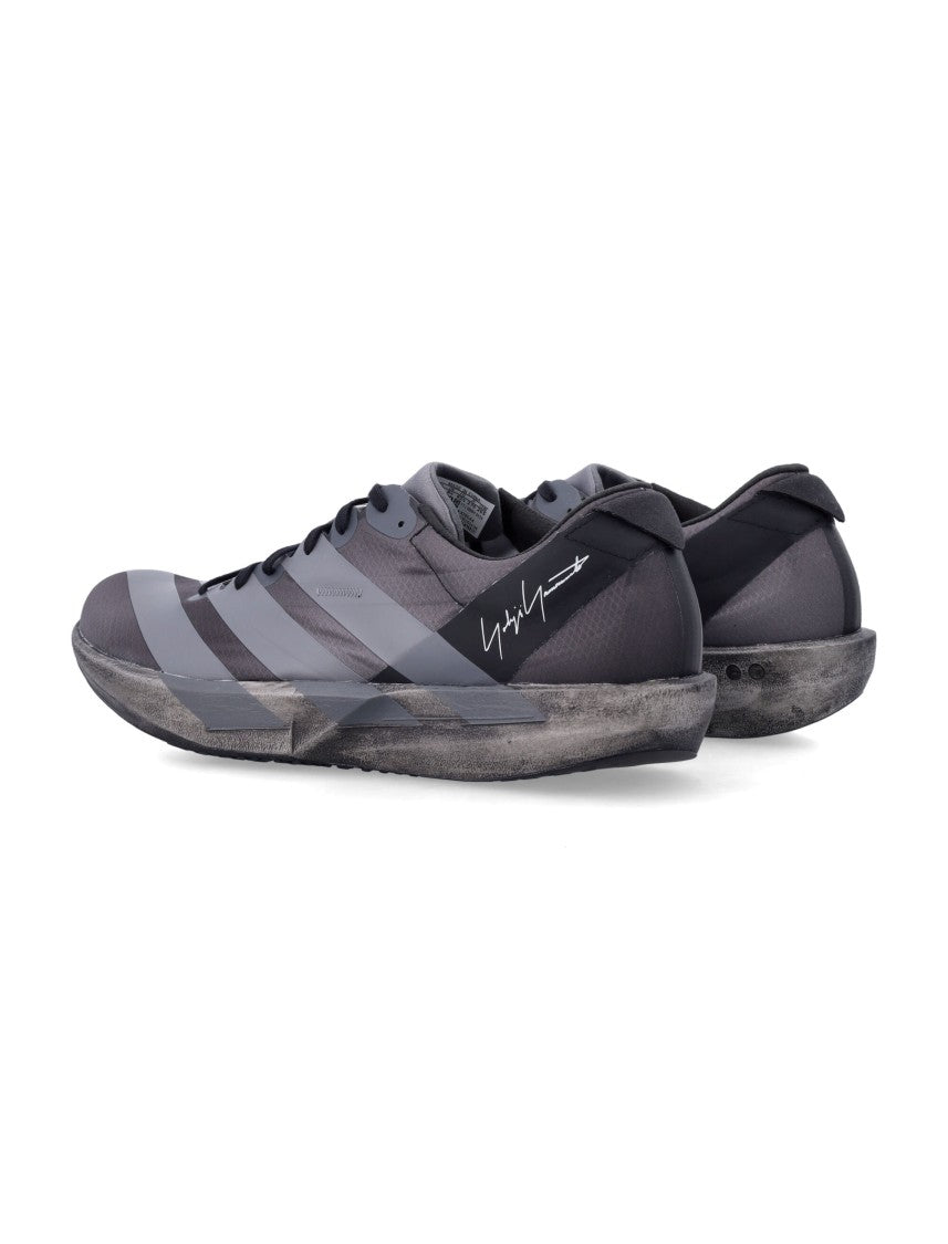 Y-3 Distressed Low-Profile Low-Top Sneakers