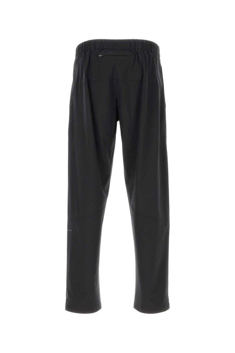 Herno Black Stretch Polyester Pant