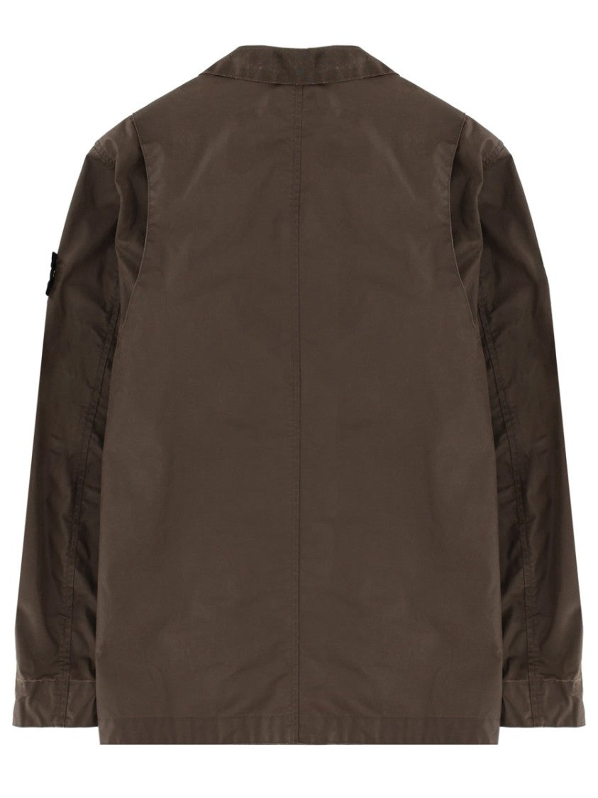 Stone Island Structured Utility Polyester-Blend Jacket