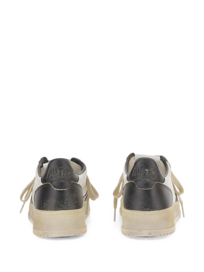 Autry Sup Wint Low Perforated Leather Low-Top Sneakers
