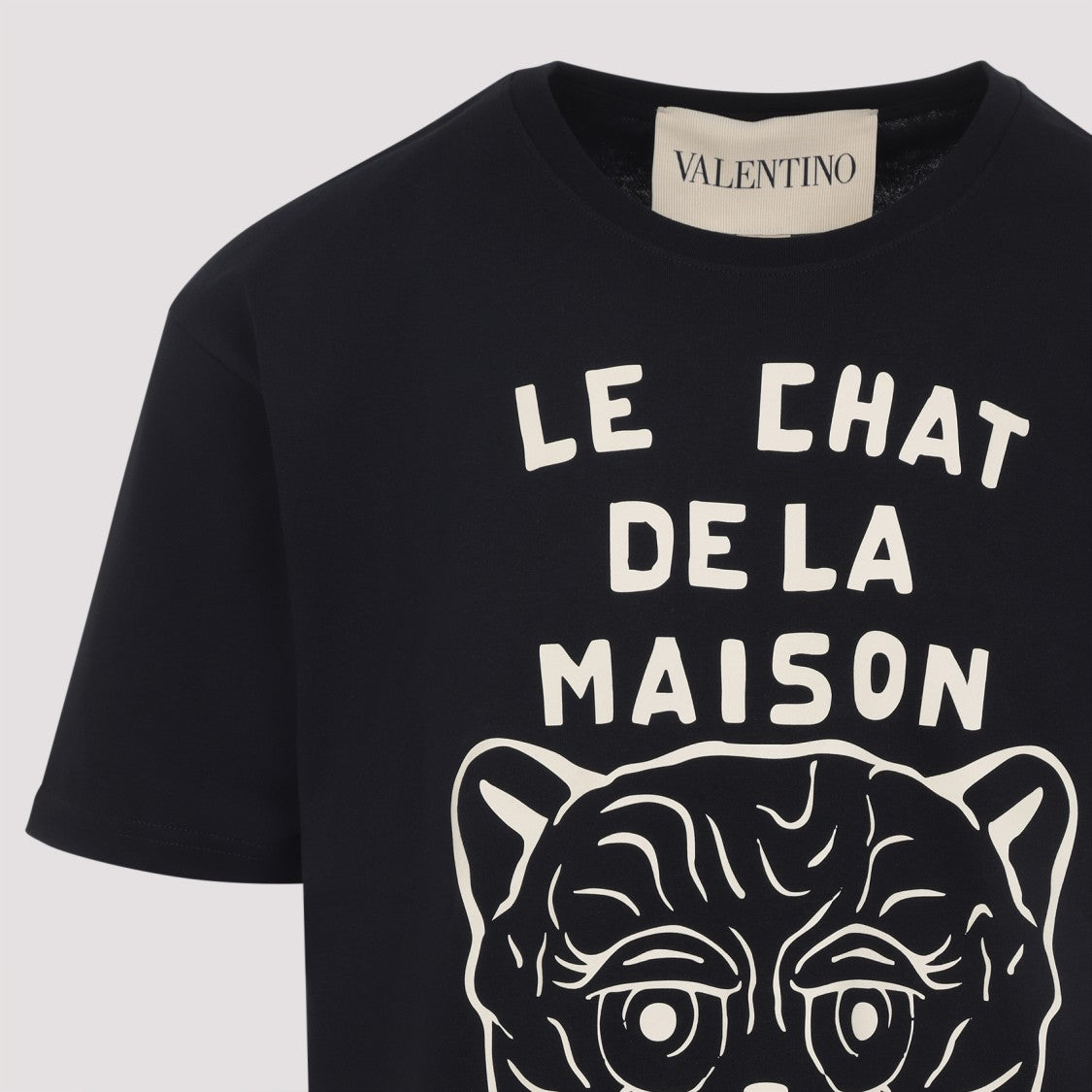 Valentino Graphic Cat Face T-Shirt