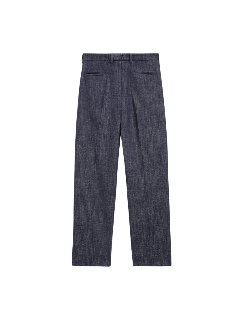 Pence Noel Spicy Blue Stretch Denim Chinos