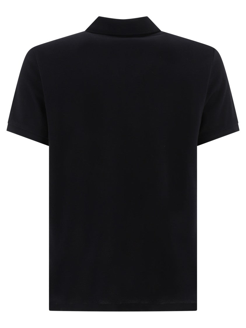 Ami Paris Short-Sleeved Polo Shirt With Iconic Heart Detail