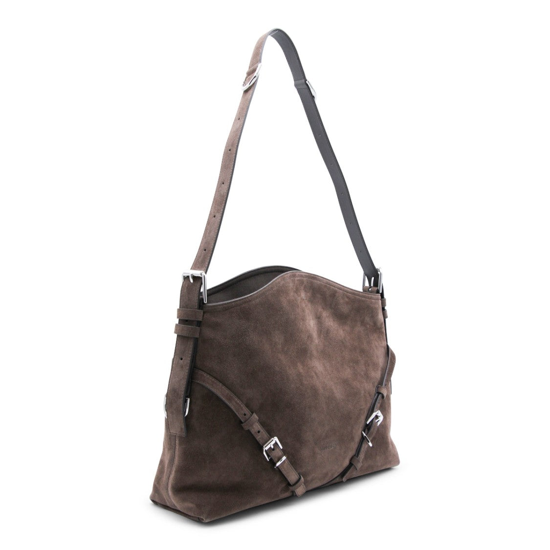 Givenchy Medium Brown Suede Shoulder Bag