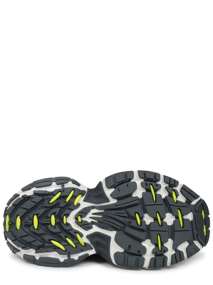 Balenciaga Sporty Sneakers With Chunky Sole And Reflective Details