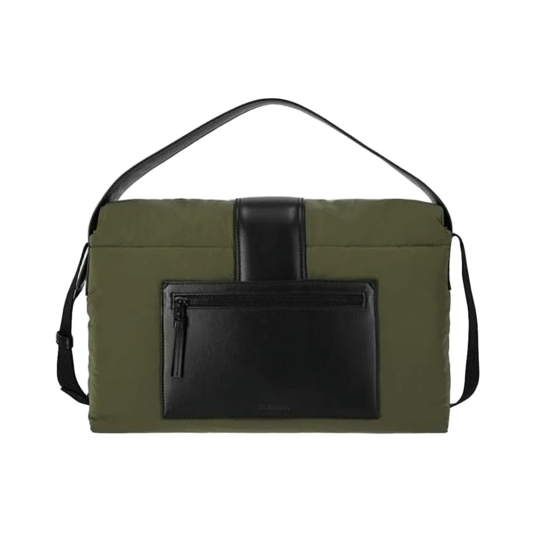 Jacquemus Structured Green Nylon Crossbody Bag