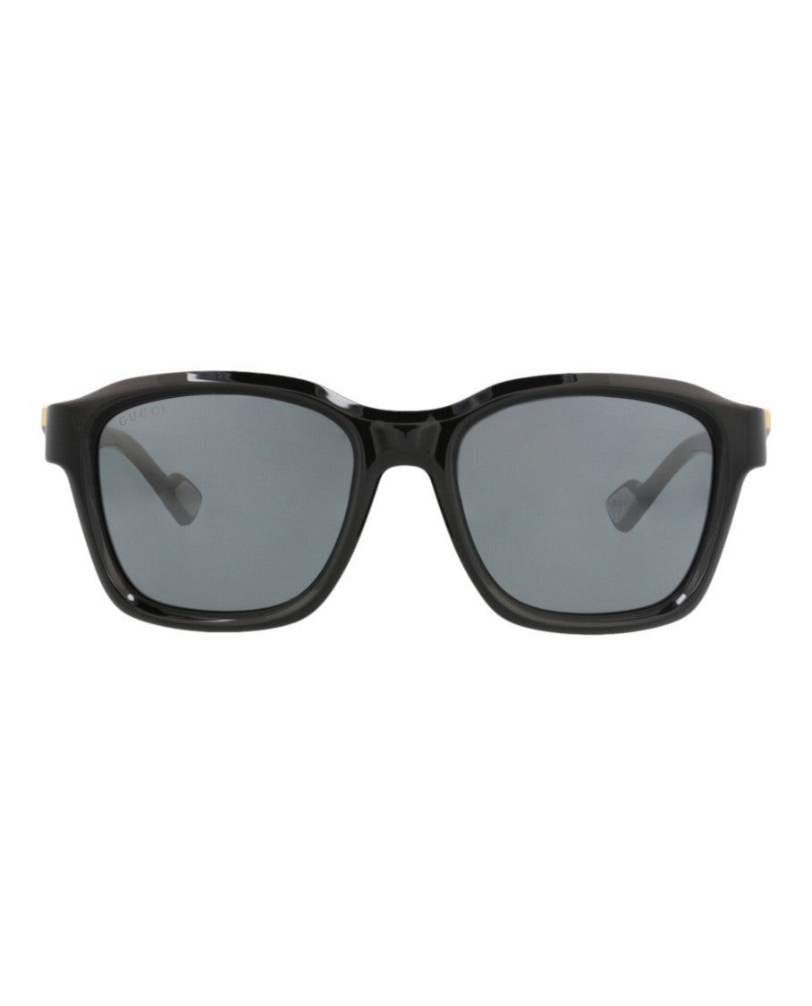 Gucci Square-Frame Injection Sunglasses