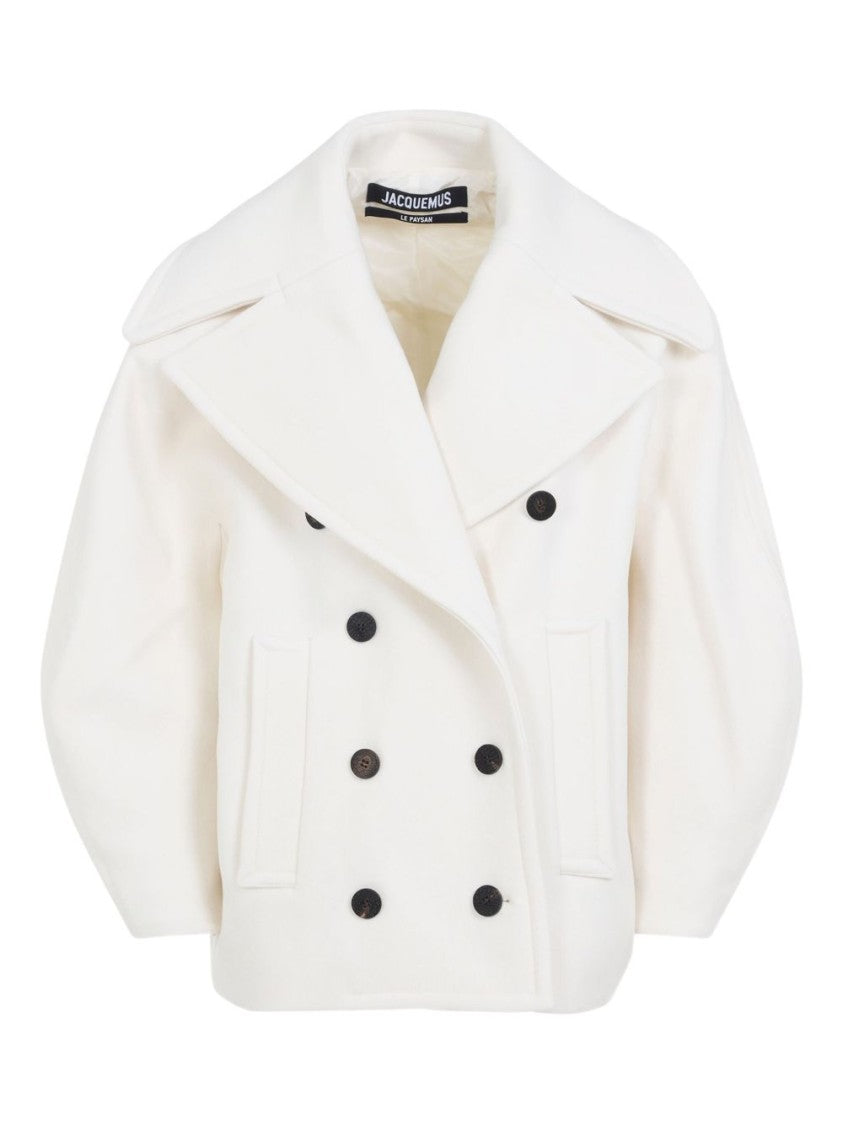 Jacquemus Double-Breasted Virgin Wool Coat
