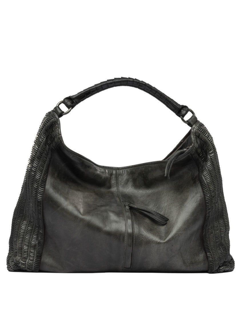 Giancarlo Nevola Textured Calf Leather Shoulder Bag