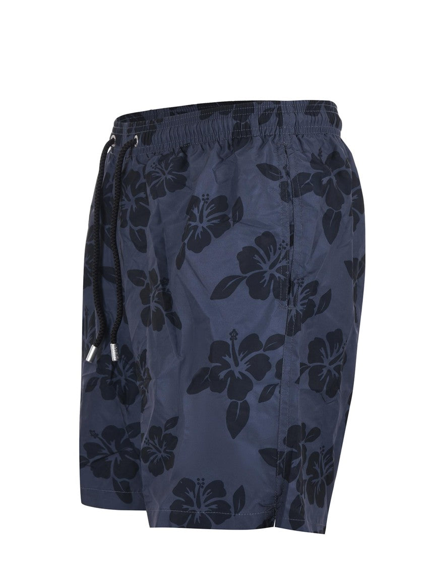 Mc2 Saint Barth Blue Lighting Swim Shorts