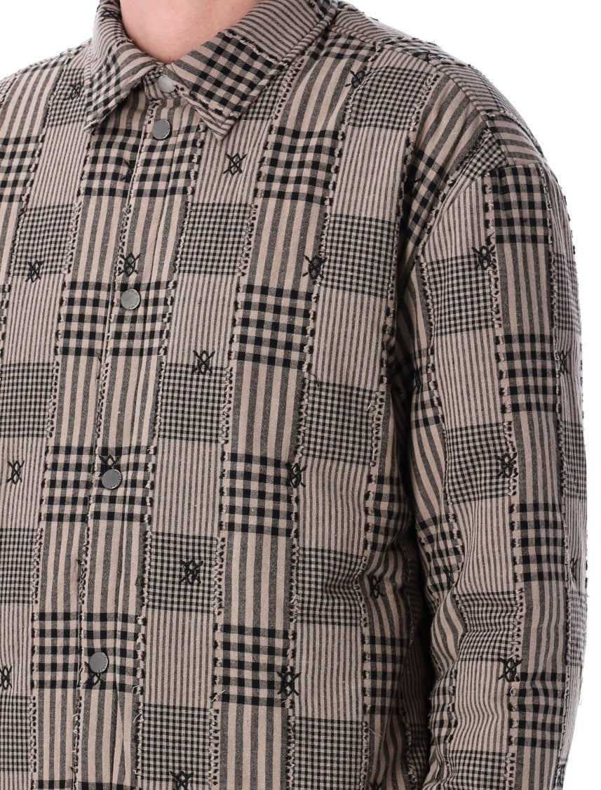 Daily Paper Wet Weather Quilted Shield Longsleeve Shirt