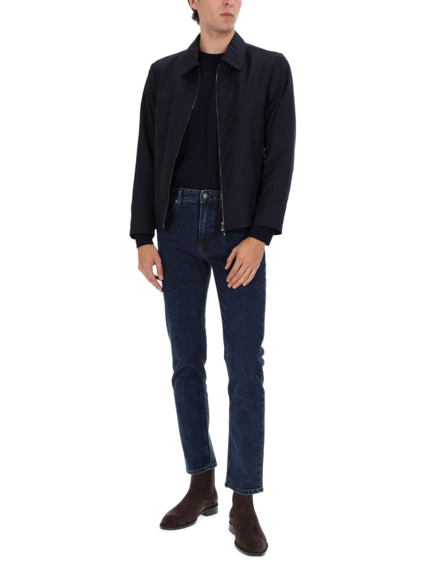 Boss H-Hanry-Wing Slim Fit Virgin Wool Jacket