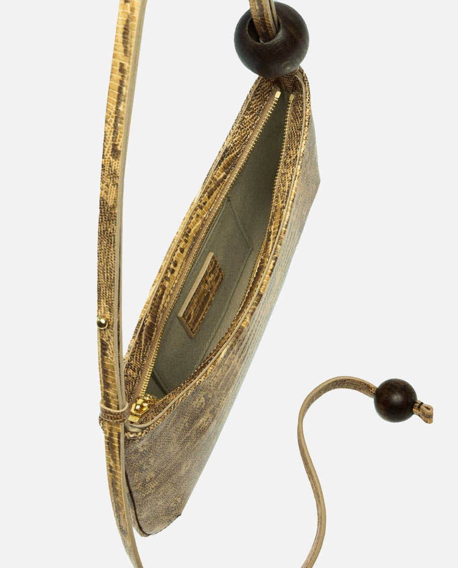 Jacquemus Shoulder Bag With Unique Sphere Detail And Zip Closure