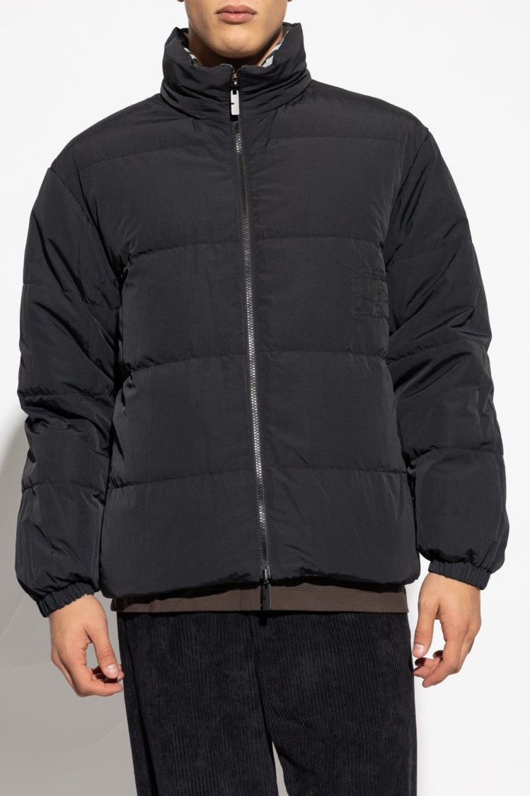 Burberry Reversible Men's Jacket With Checkered Pattern