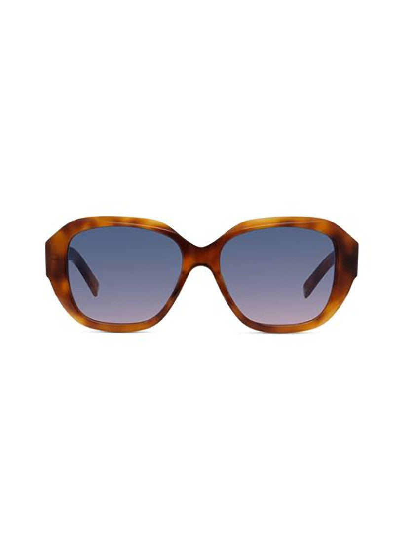 Givenchy Tortoiseshell Gv40075i Rectangular Acetate Sunglasses