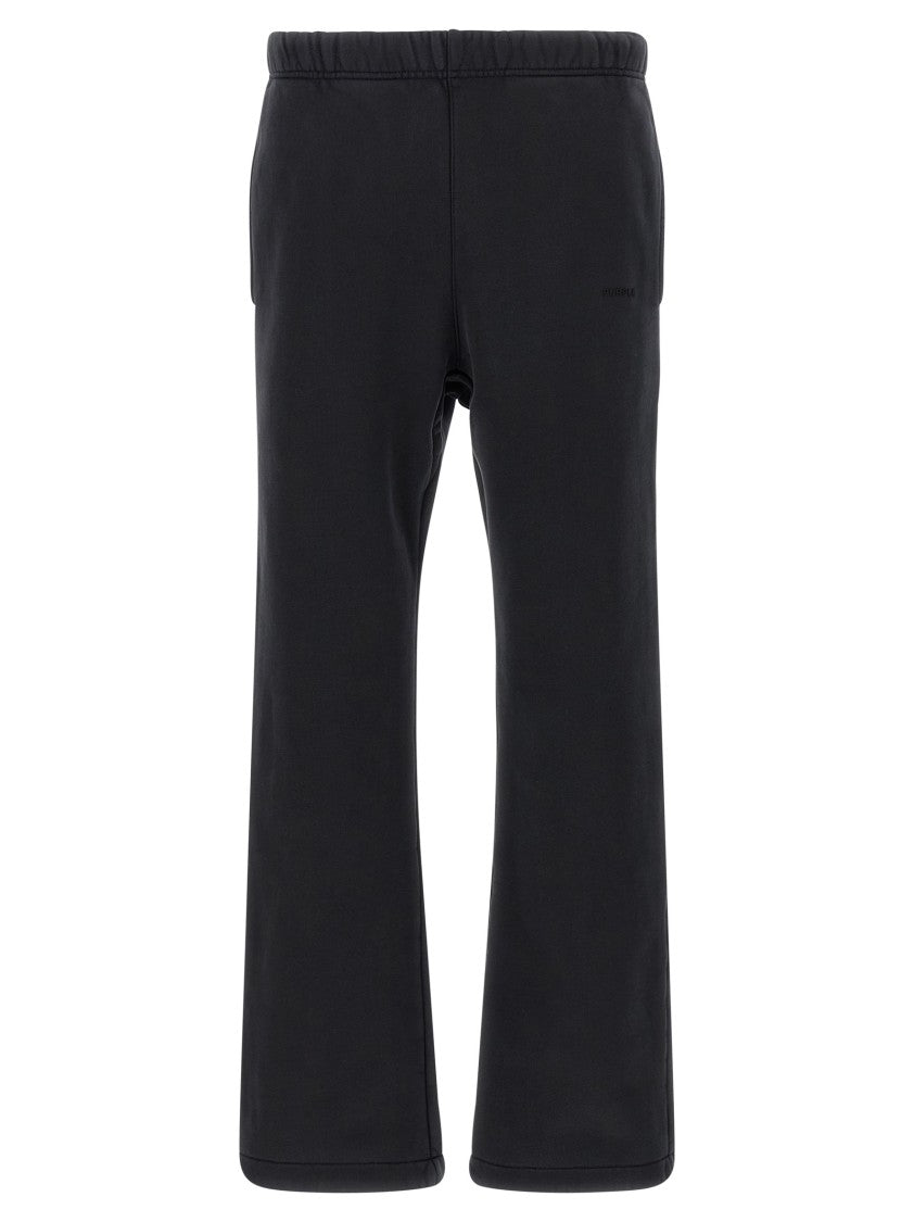 Purple Heavy Cotton Fleece Joggers