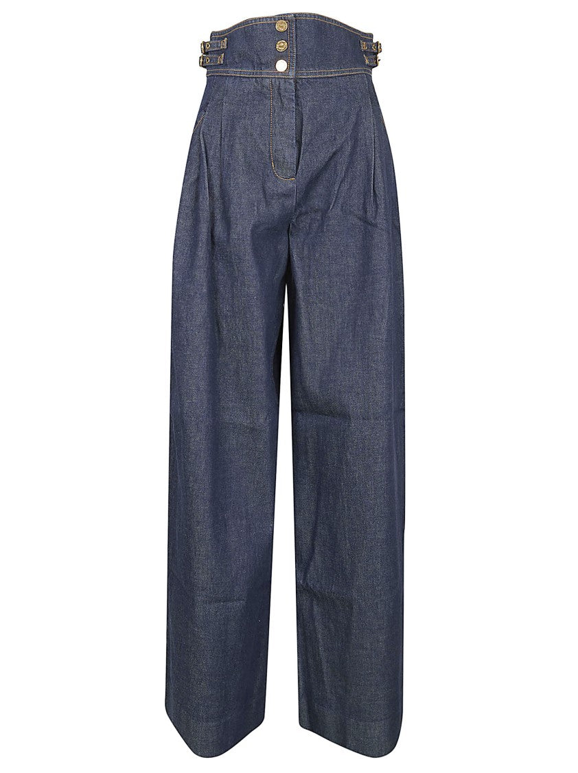 Zimmermann High-Waisted Denim Trousers