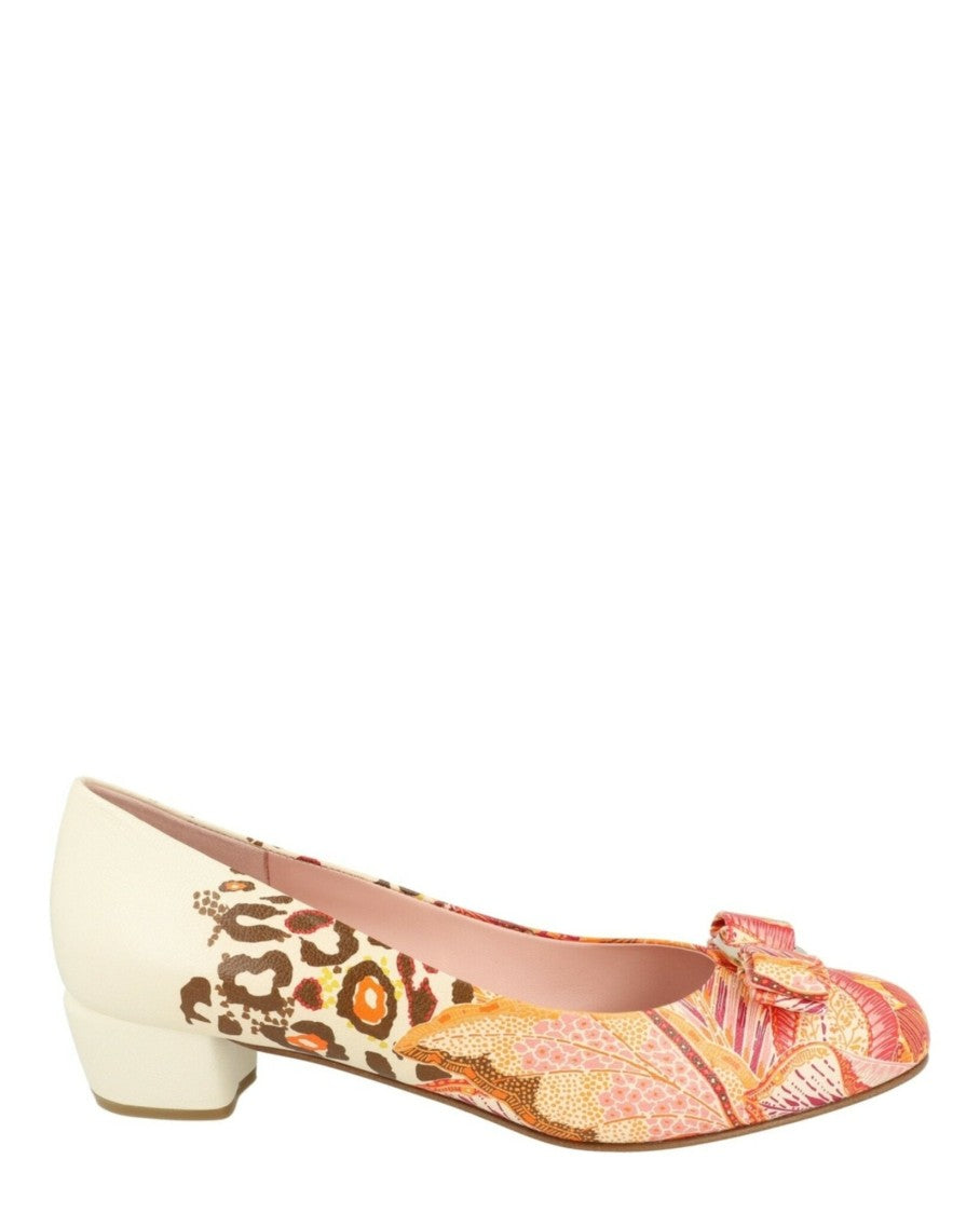 Ferragamo Vara Leather Pumps - Narrow Width