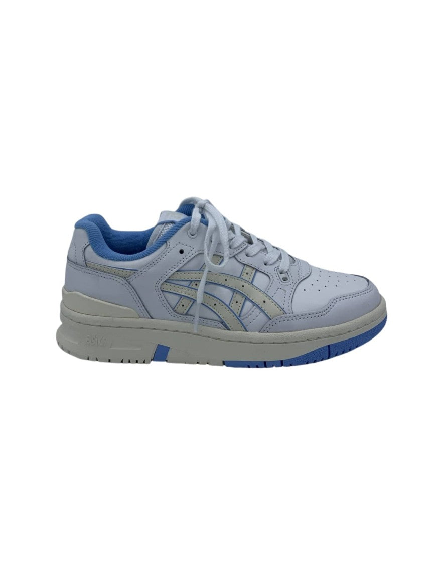 Asics White Sneakers With Cushioned Sole