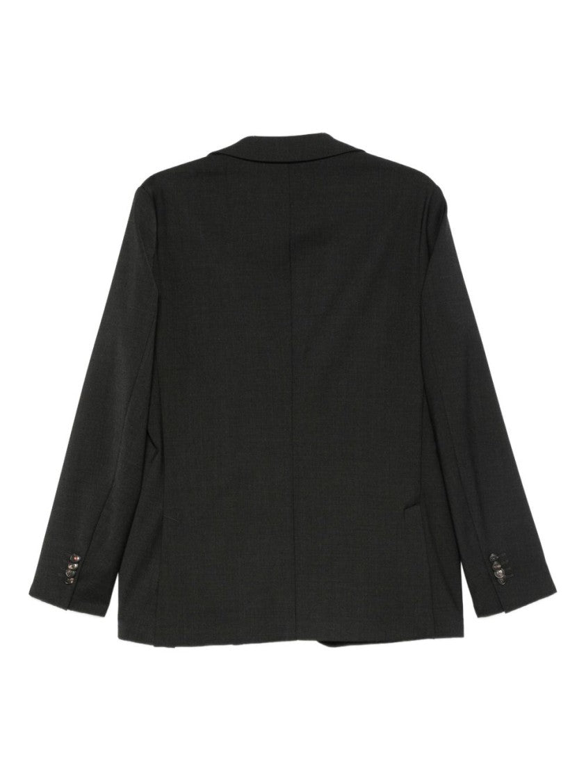 Rrd Minimalist Black Jacket With Fitted Silhouette