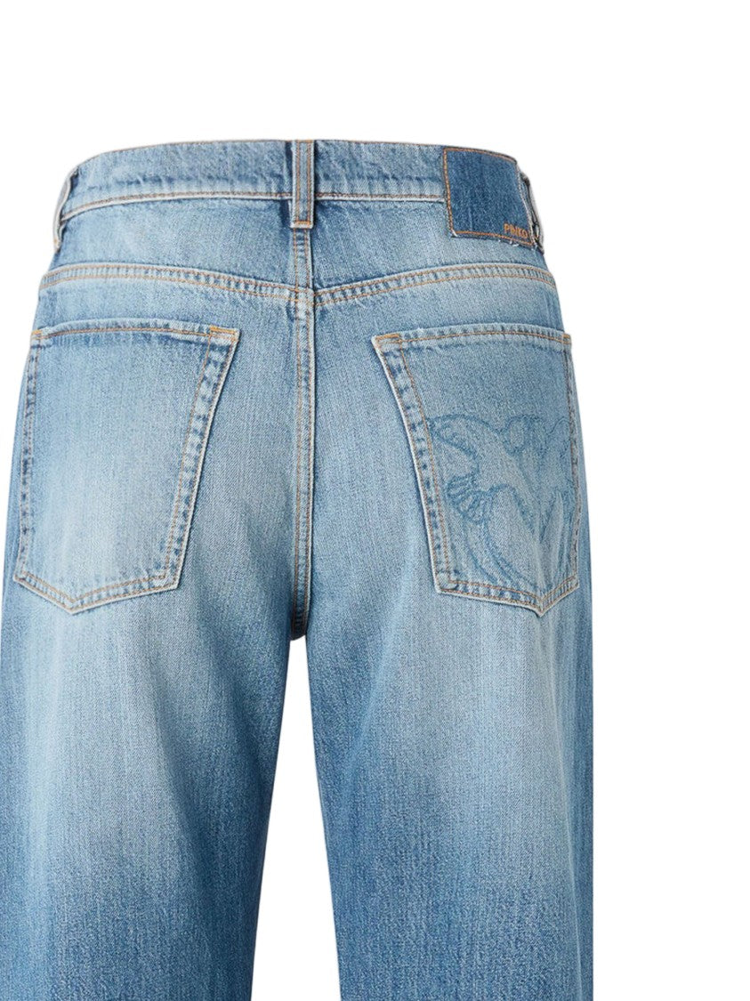 Pinko Wanda Cotton Denim Jeans