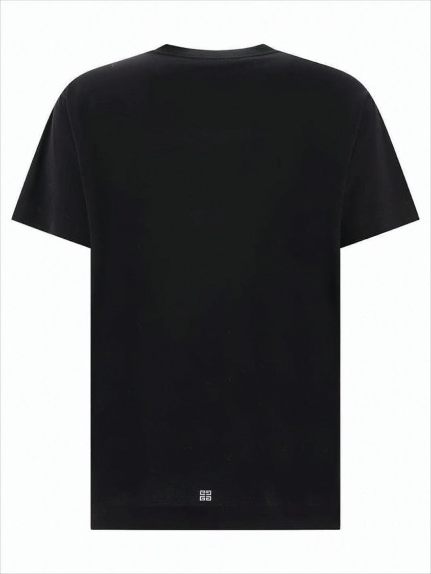 Givenchy Minimalist Black Short-Sleeve T-Shirt With Logo