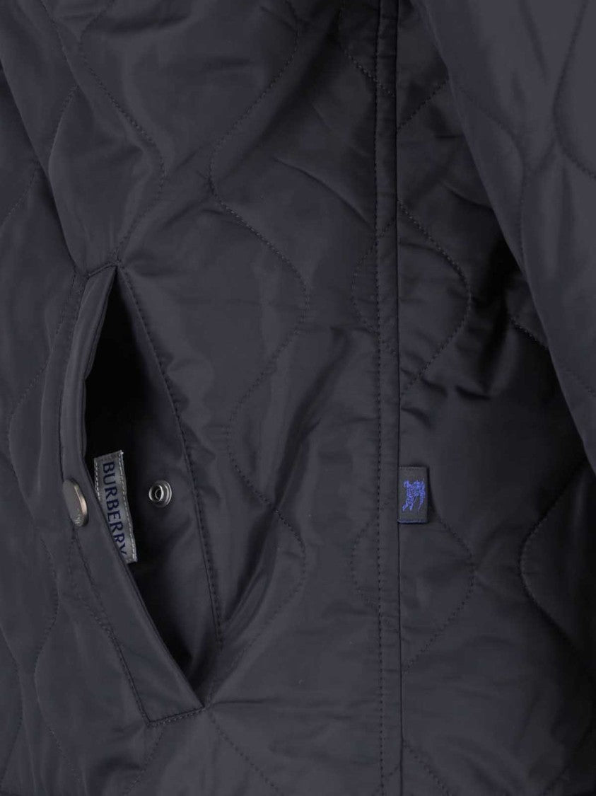 Burberry Reversible Quilted Jacket With Diamond-Stitched Design