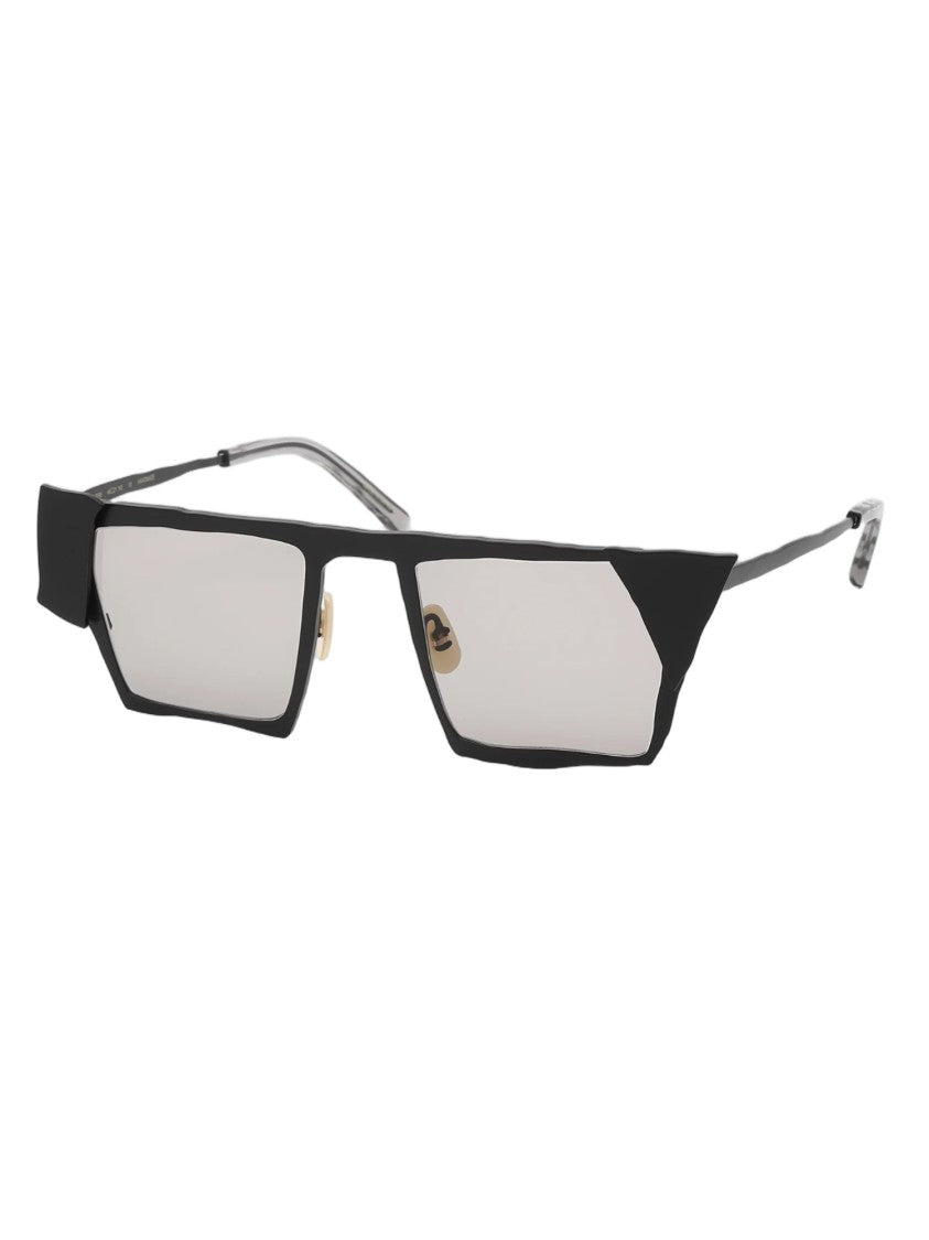 Masahiromaruyama Black Titanium International Fit 49 Mm Sunglasses