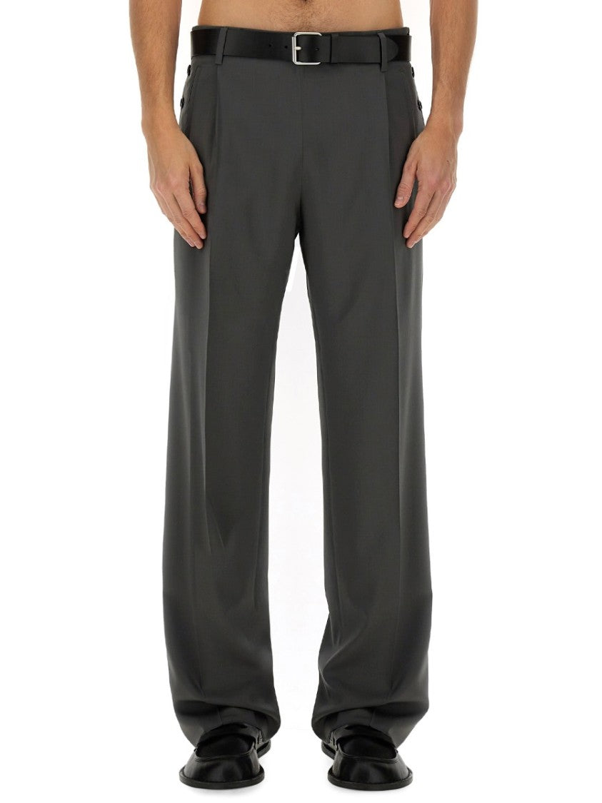 Moschino Tailored Grey Wool Pants
