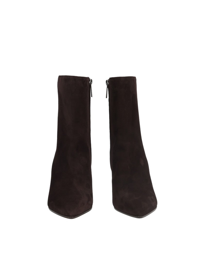 Sergio Levantesi Chocolate Brown Jodi67 Suede Ankle Boots
