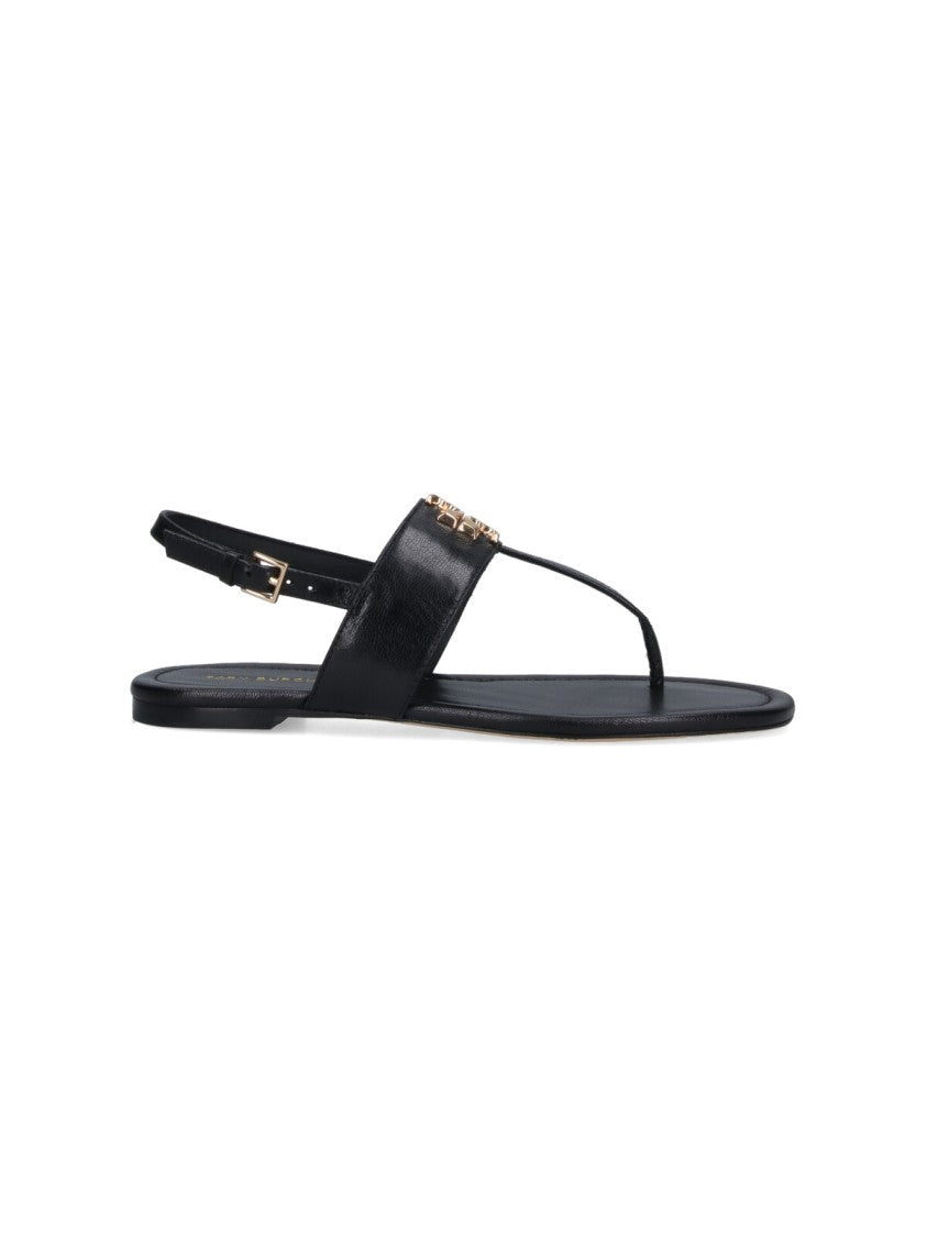 Tory Burch Eleanor' Sandals – Black