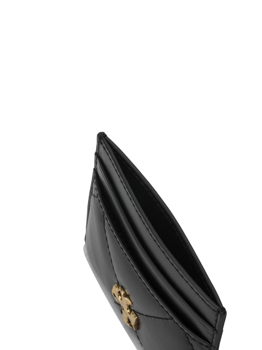 Tory Burch Compact Quilted Leather Wallet