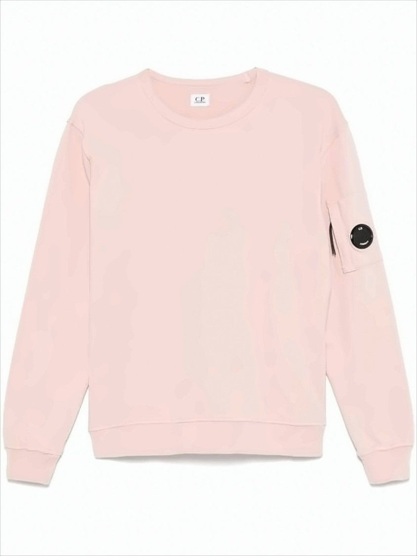 C.P. Company Long-Sleeve Crewneck Sweatshirt With Distinctive Logo Patch