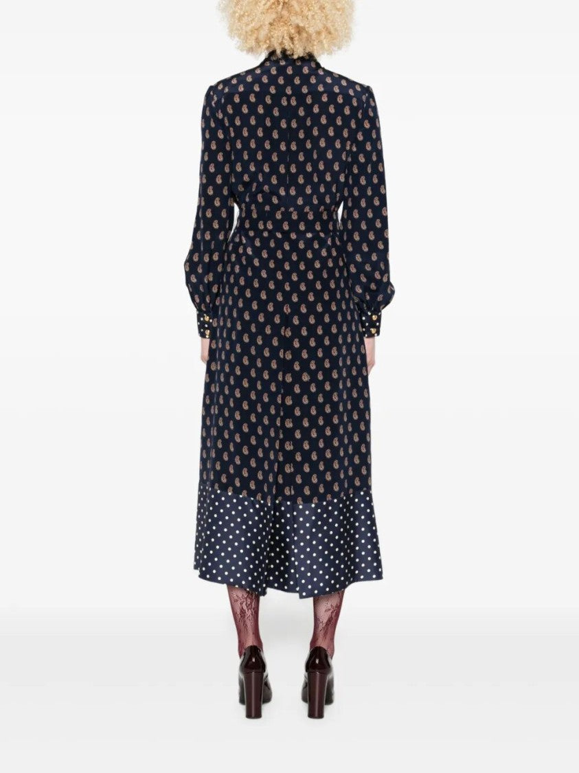 Valentino `Voyage Imaginaire` Pattern Dress