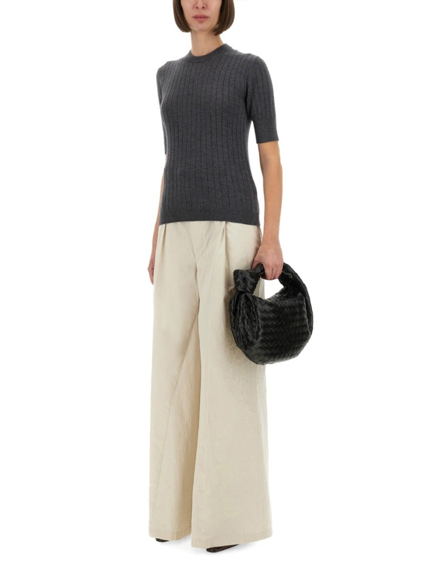 Bottega Veneta Slim-Fit Ribbed Wool Jersey By Bottega Veneta